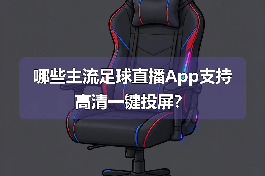 哪些主流足球直播App支持高清一键投屏？